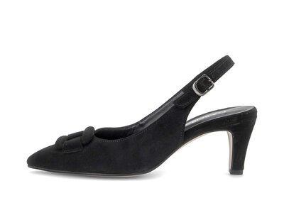 Slingback nero