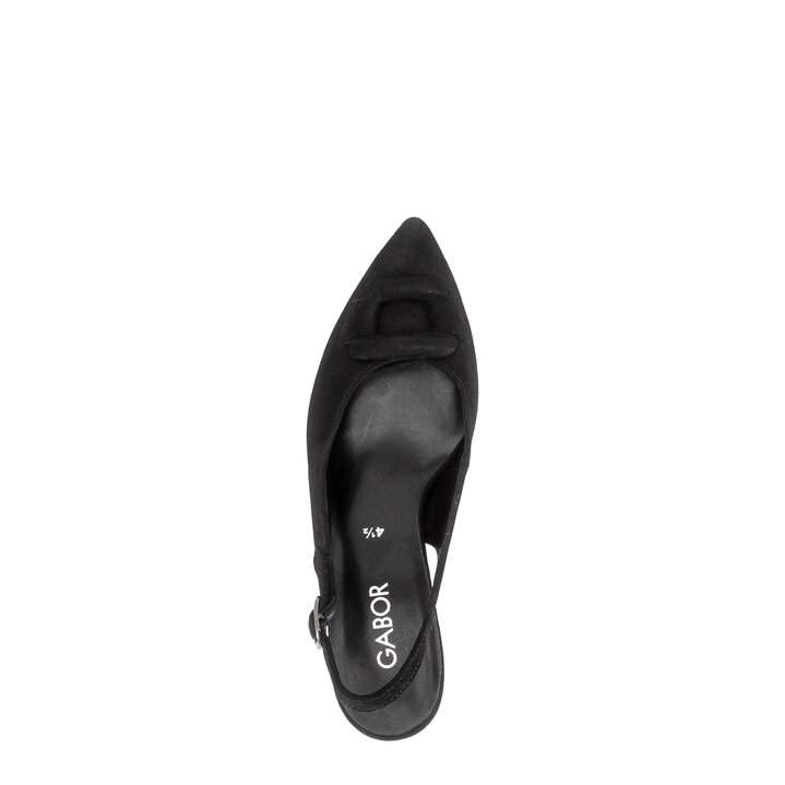Slingback nero #5