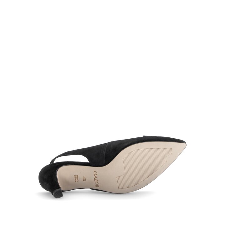 Slingback nero #4