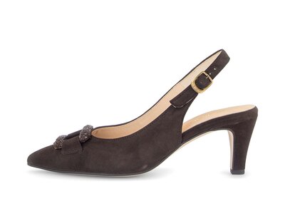 Slingpumps braun