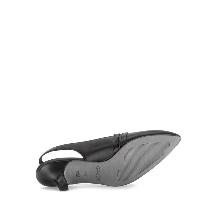 Slingback nero #4