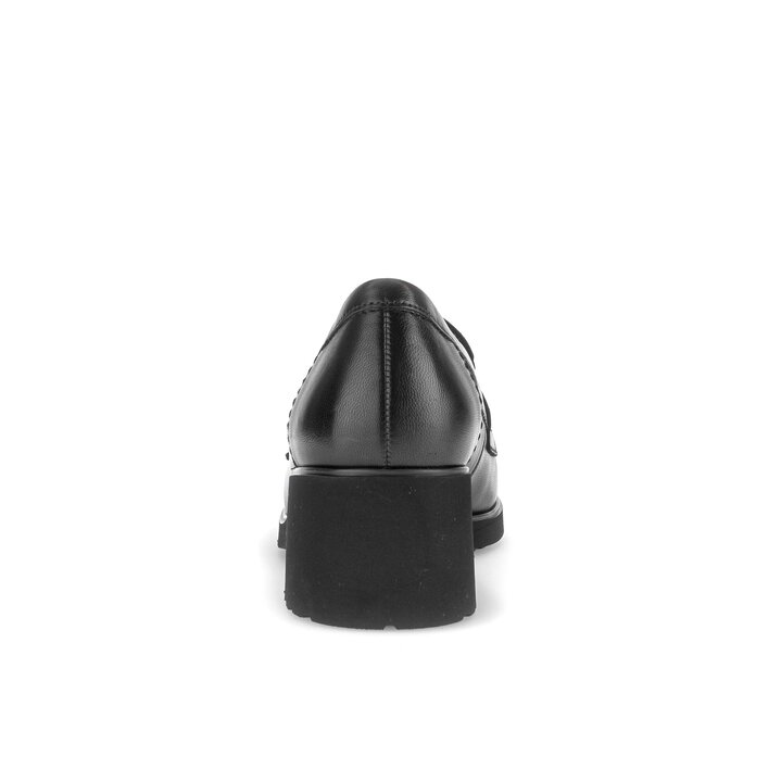 Mocassini con tacco nero #3
