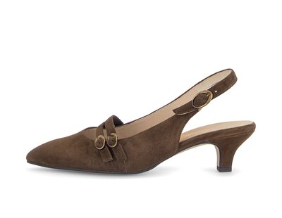 Slingpumps braun
