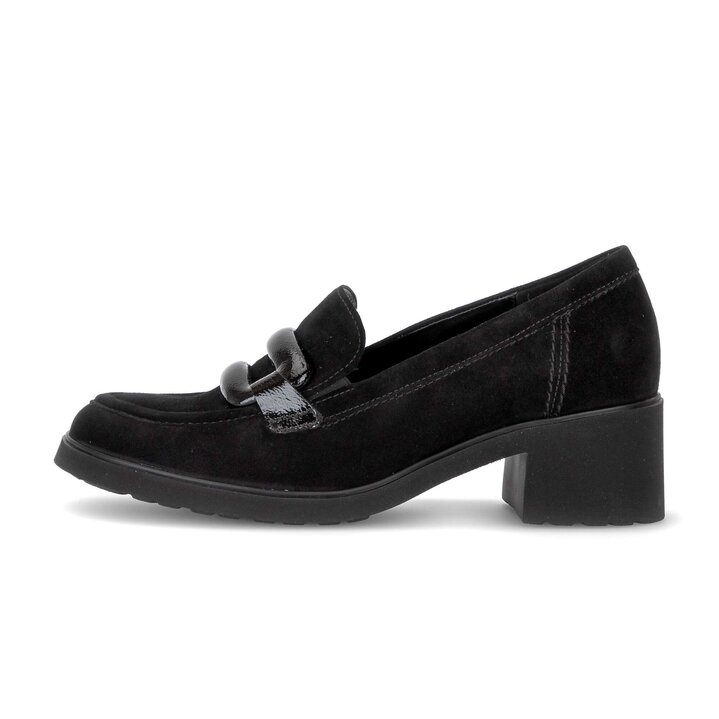 Hochfrontpumps schwarz #0