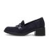 Hochfrontpumps blau