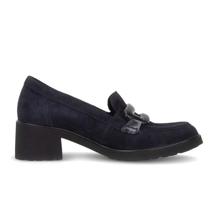 Hochfrontpumps blau #1