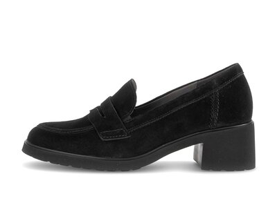 Hochfrontpumps schwarz