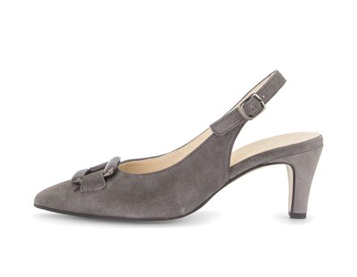 Slingpumps grau
