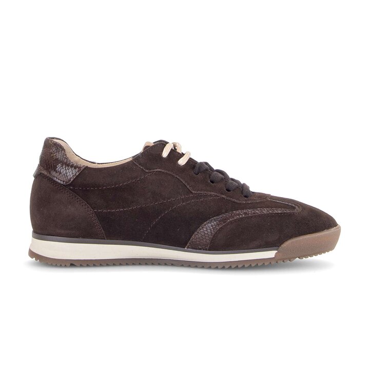 Sneakers basse marrone #1