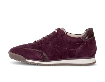 Sneakers basse rosso