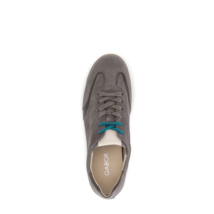 Sneakers basse grigio #5