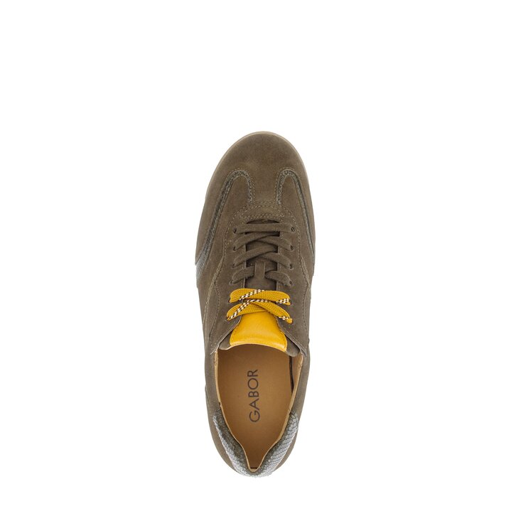 Sneakers basse verde #5