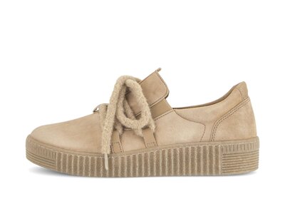 Sneaker low beige