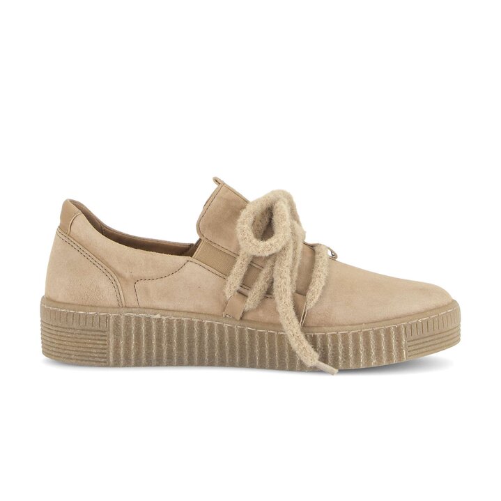 Lage sneaker beige #1