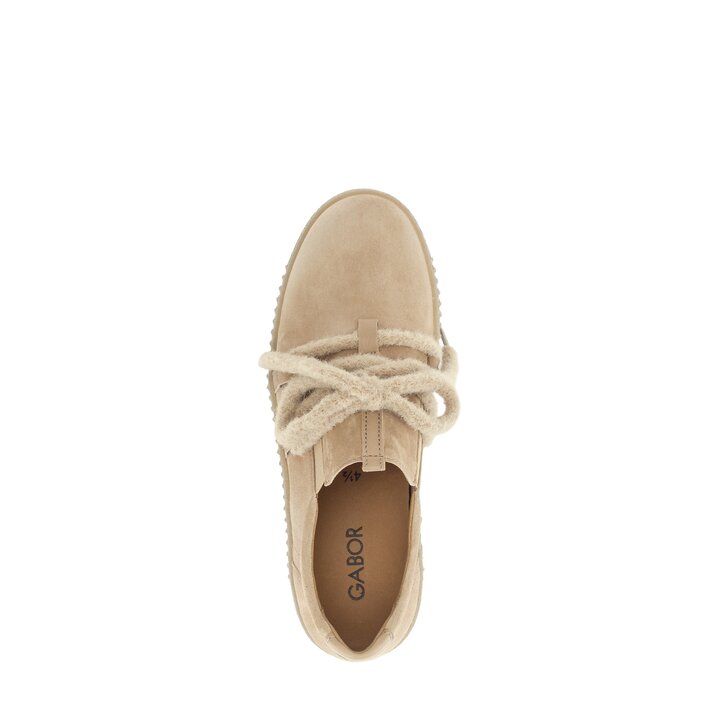 Lage sneaker beige #5