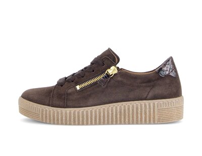 Sneakers basse marrone