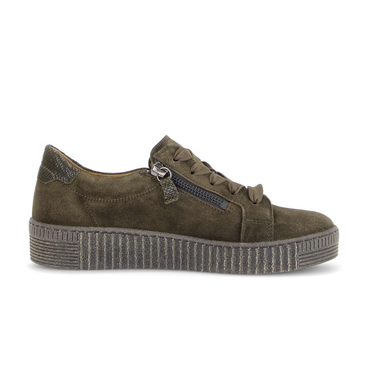 Sneakers basse verde #1