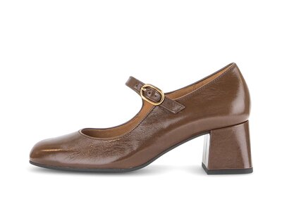 Spangenpumps braun