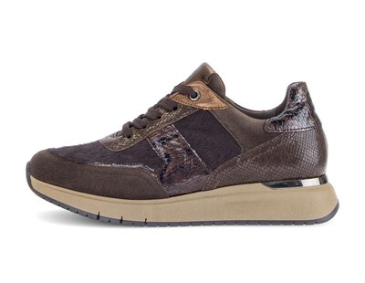 Sneaker low brun
