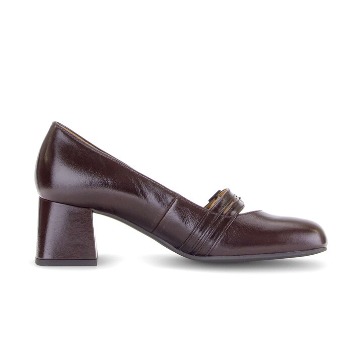 Eleganter Pump braun #1