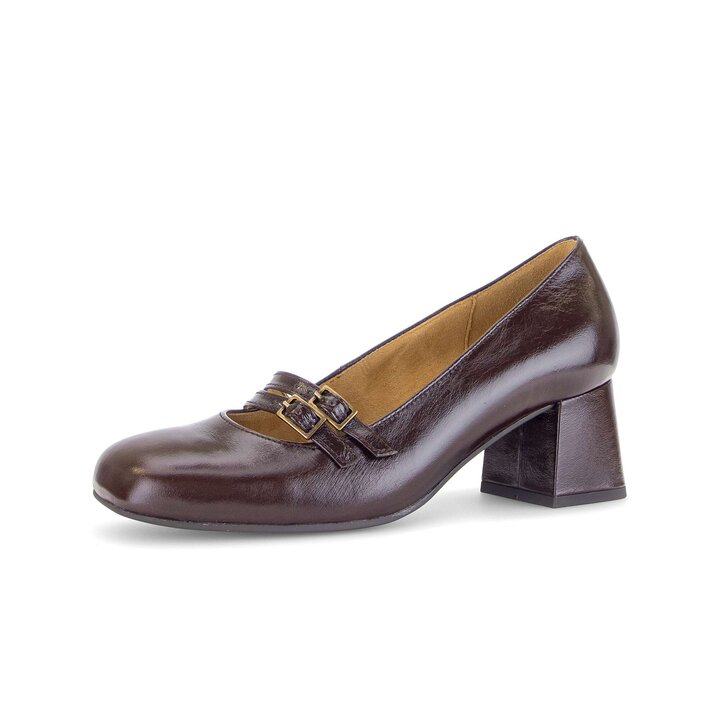 Eleganter Pump braun #2