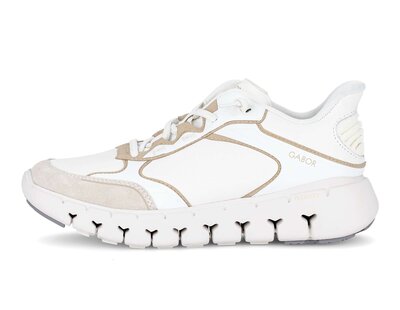 Lage sneaker wit