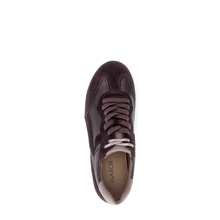 Sneakers basse rosso #5