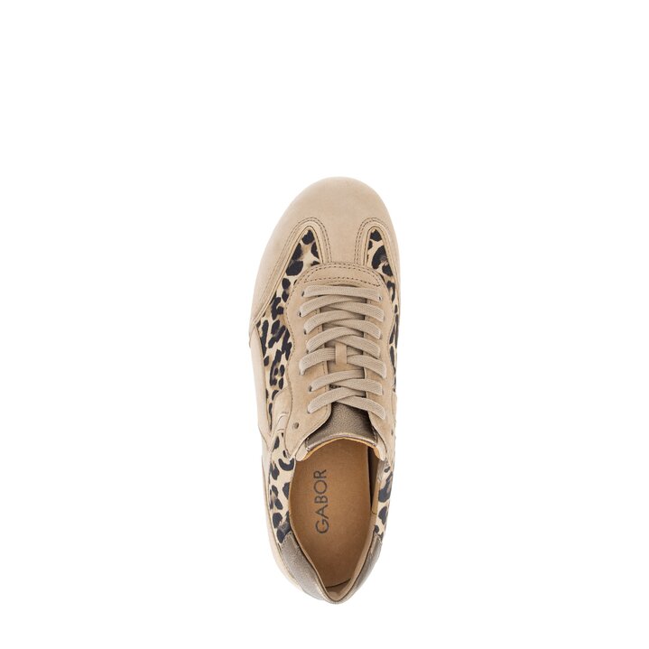 Sneakers basse beige #5