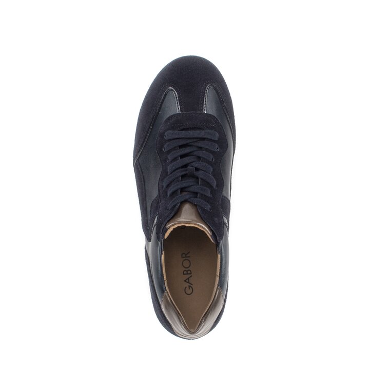 Sneakers basse blu #5