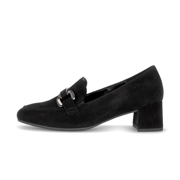 Chaussures emboîtantes à talon noir #0