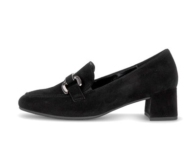 Hochfrontpumps schwarz