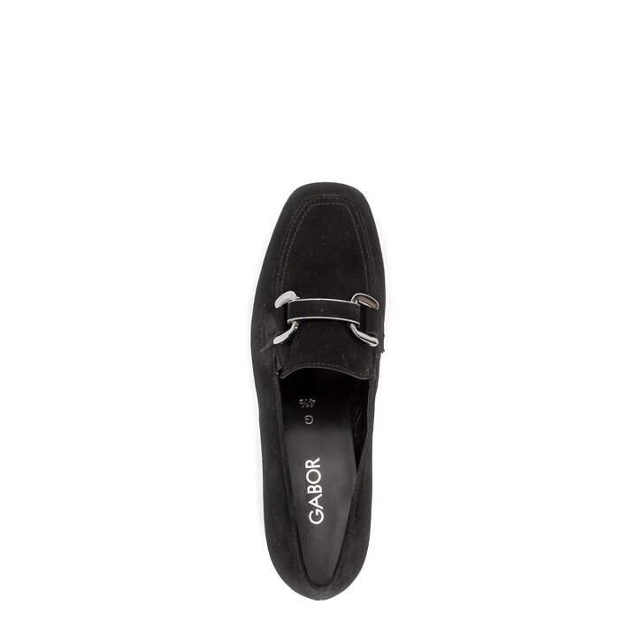 Chaussures emboîtantes à talon noir #5