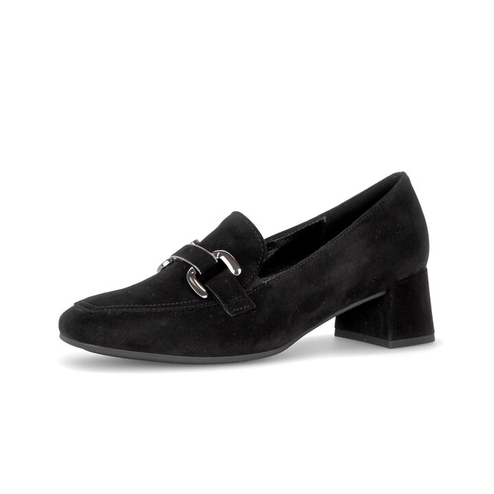 Chaussures emboîtantes à talon noir #2