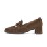 Chaussures emboîtantes à talon marron