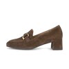 Chaussures emboîtantes à talon marron