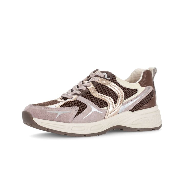 Lage sneaker bruin #2