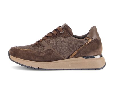 Sneaker low braun
