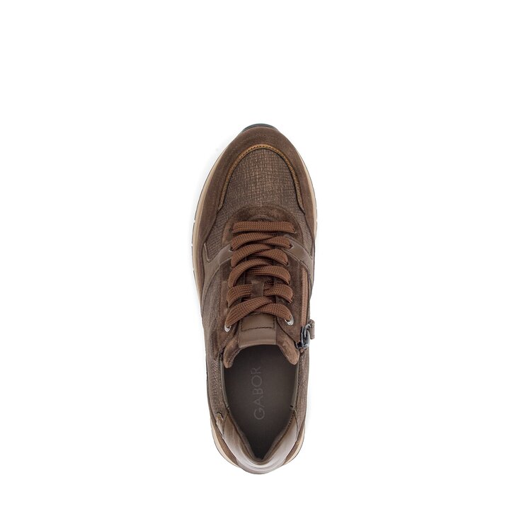 Sneaker low braun #5