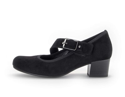 Spangenpumps schwarz