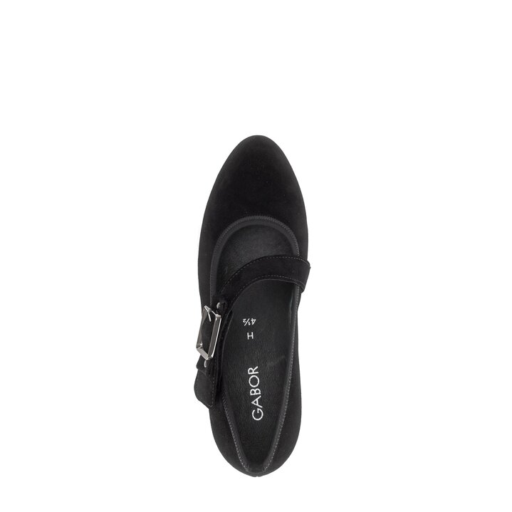 Spangenpumps schwarz #5