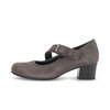 Spangenpumps Grau