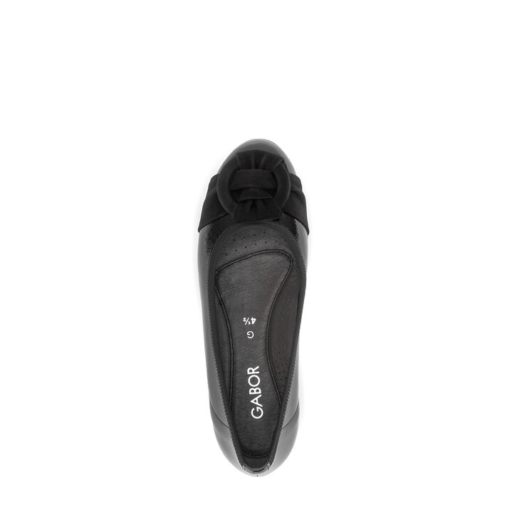 Sportliche Ballerina schwarz #5