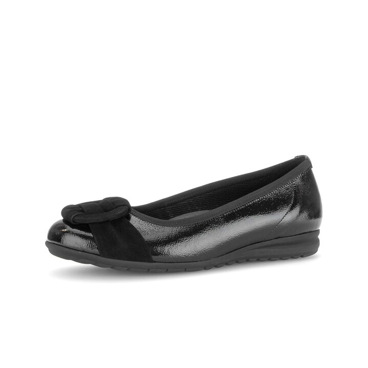 Sportliche Ballerina schwarz #2