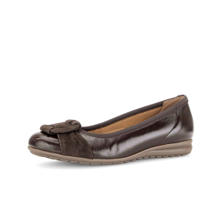 Ballerine sportive marron #2