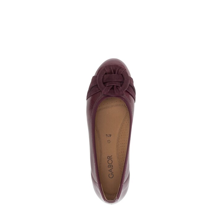 Sportliche Ballerina rot #5