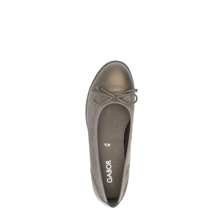 Sportliche Ballerina beige #5
