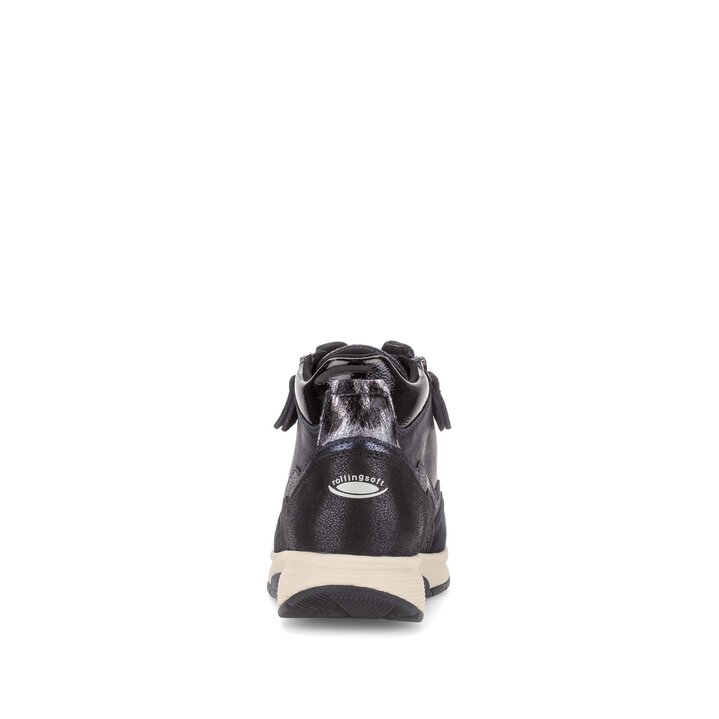Hoge sneaker blauw #3