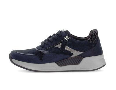 Basket basse bleu
