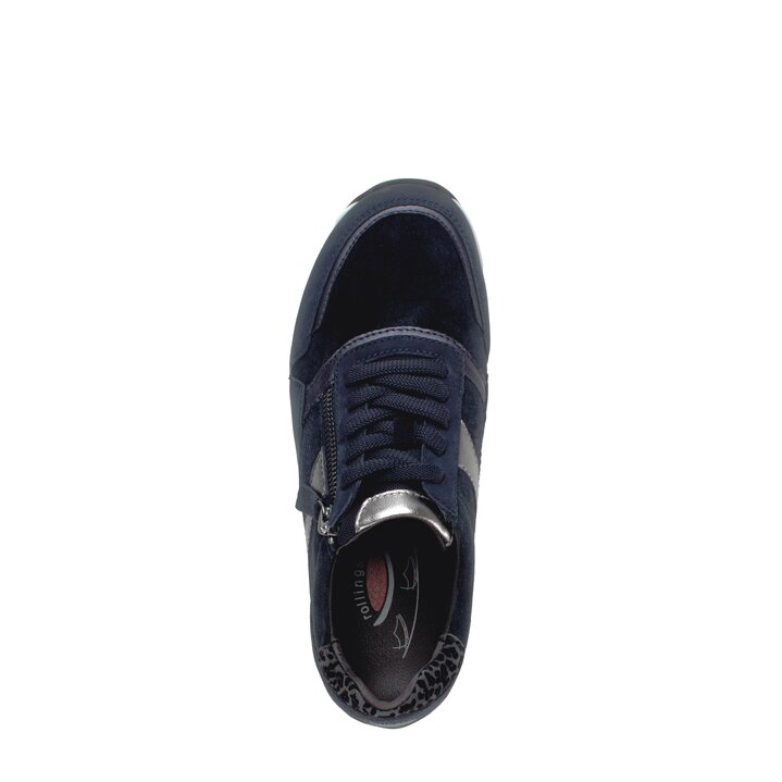 Basket basse bleu #5