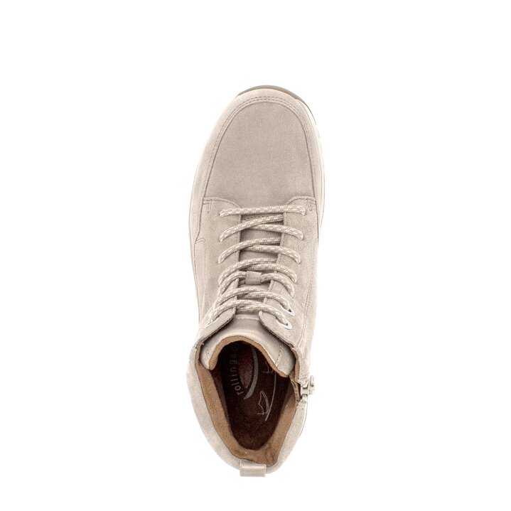 Sneaker high beige #5